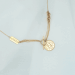 پلاک زنجیر متصل FENDI