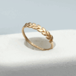 انگشتر مینیمال گندم