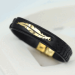 دستبند چرم مردانه