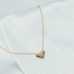 پلاک زنجیر متصل قلب