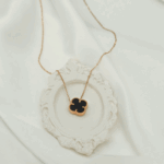 پلاک زنجیر متصل ونکلیف مشکی