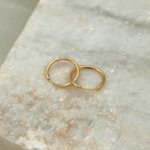 گوشواره حلقه ای ساده